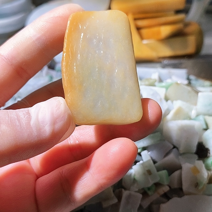 散珠翡翠边角料28