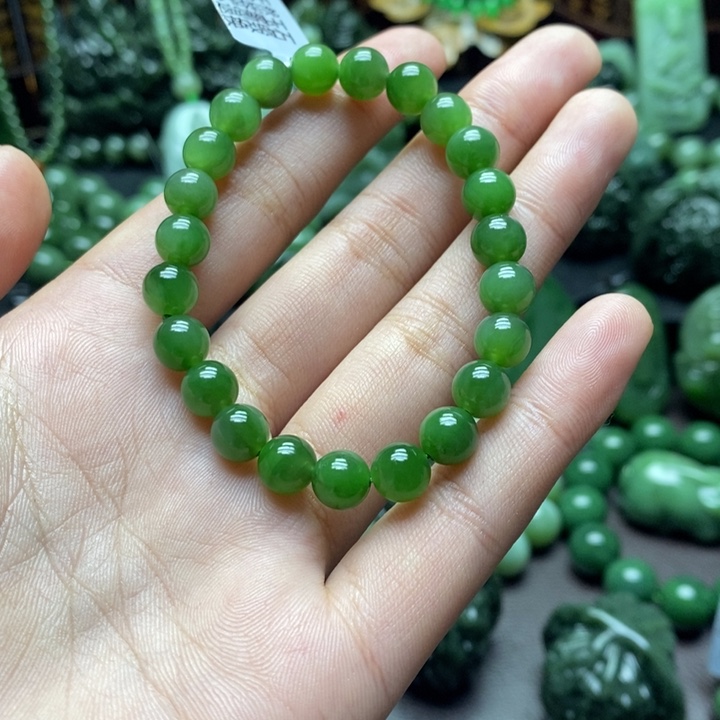 和田玉111手串未镶嵌