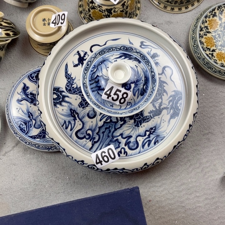 毓***谦瓷片手工手绘手工制作