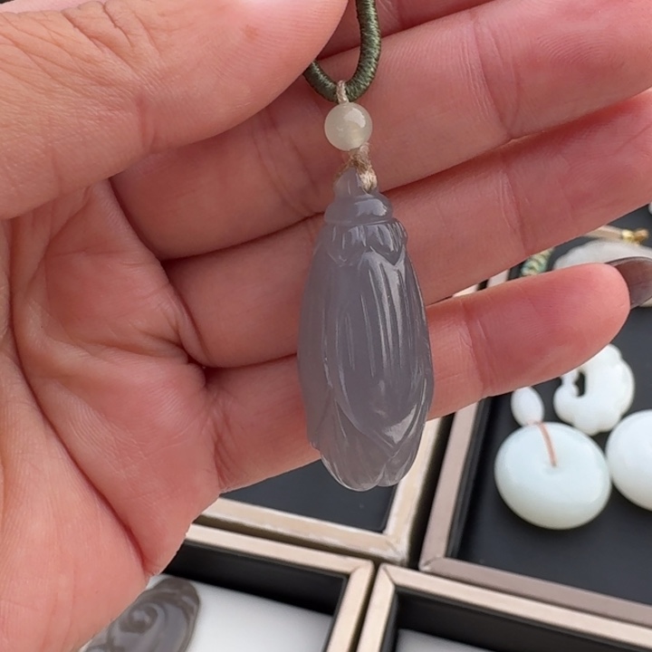 和田玉未镶嵌颈饰高一