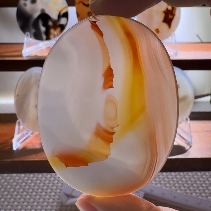 玛瑙/玉髓合金颈饰