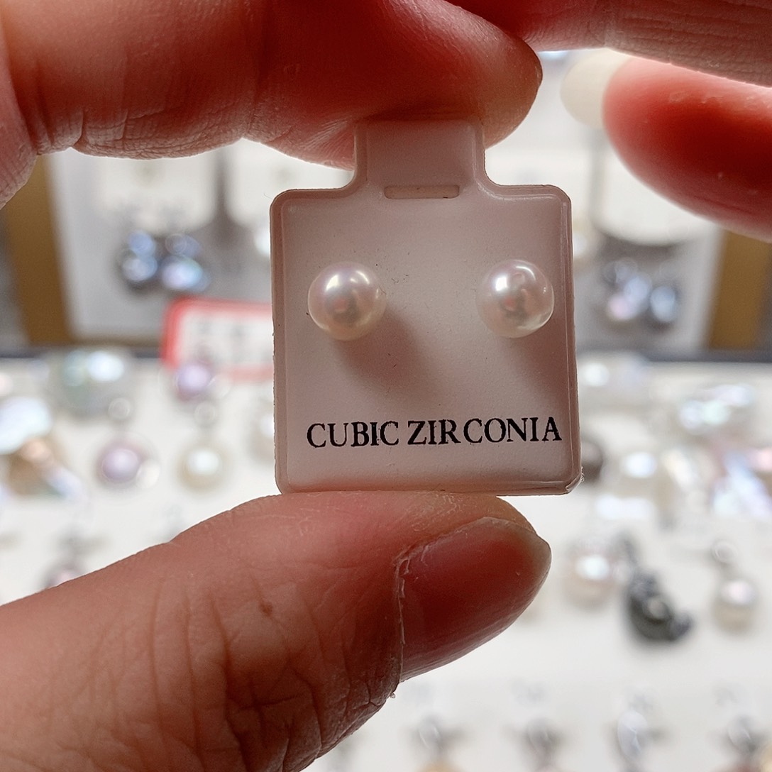 淡水珍珠银S925镶嵌颈饰