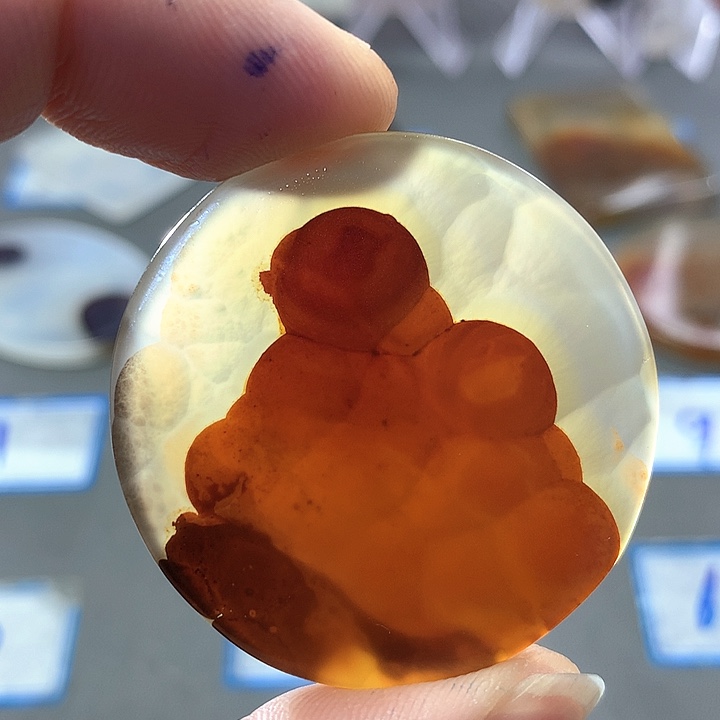 未镶嵌颈饰玛瑙/玉髓