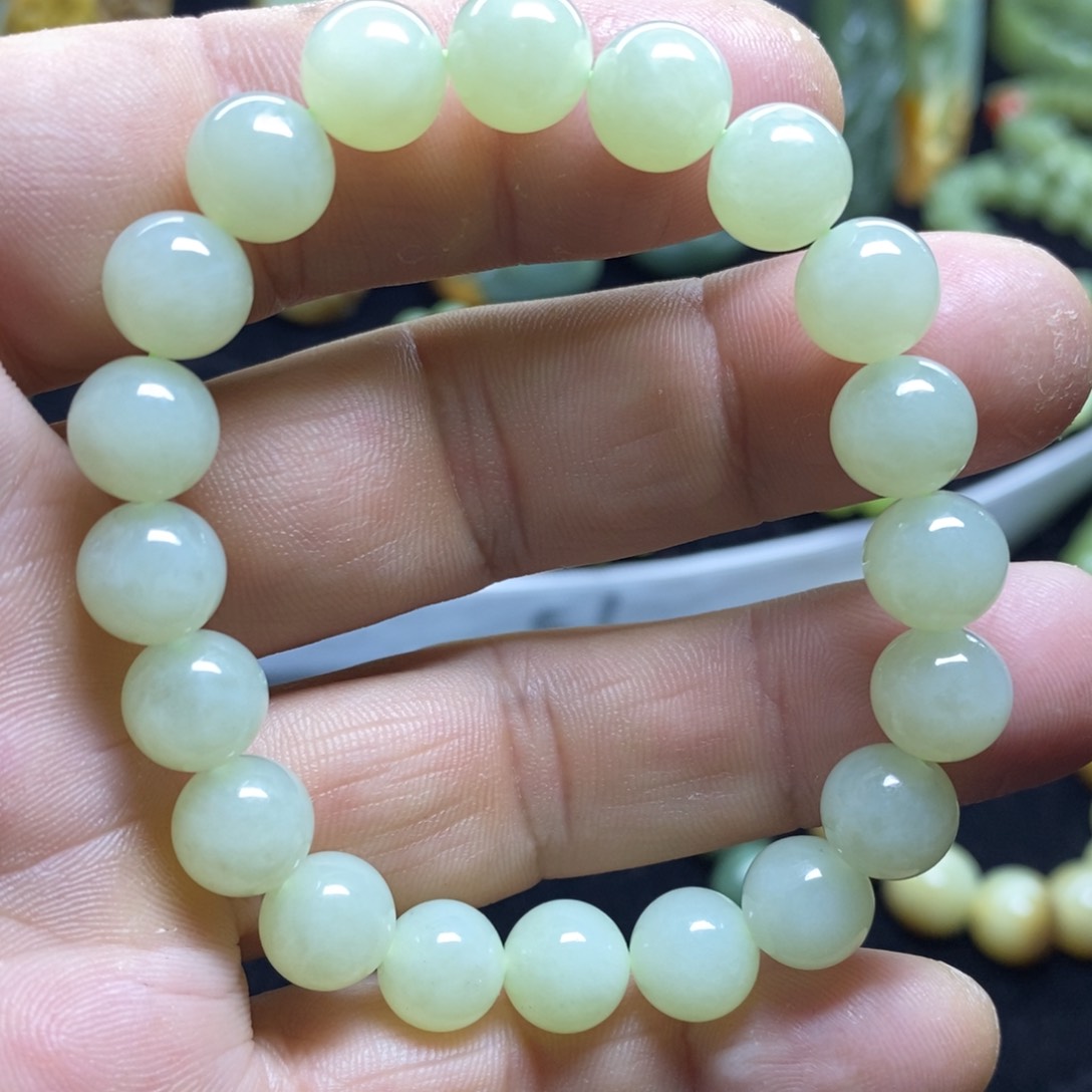 和田玉手链未镶嵌