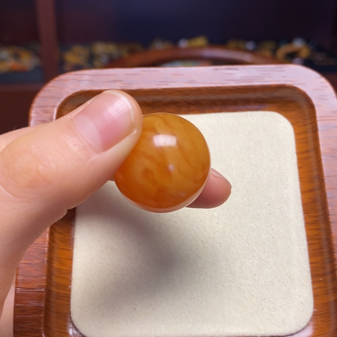 【闪购商品】蜜蜡手链未镶嵌单珠