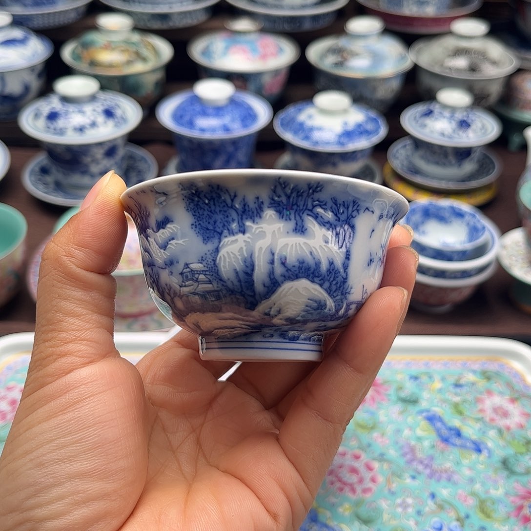 景德镇陶瓷小压手