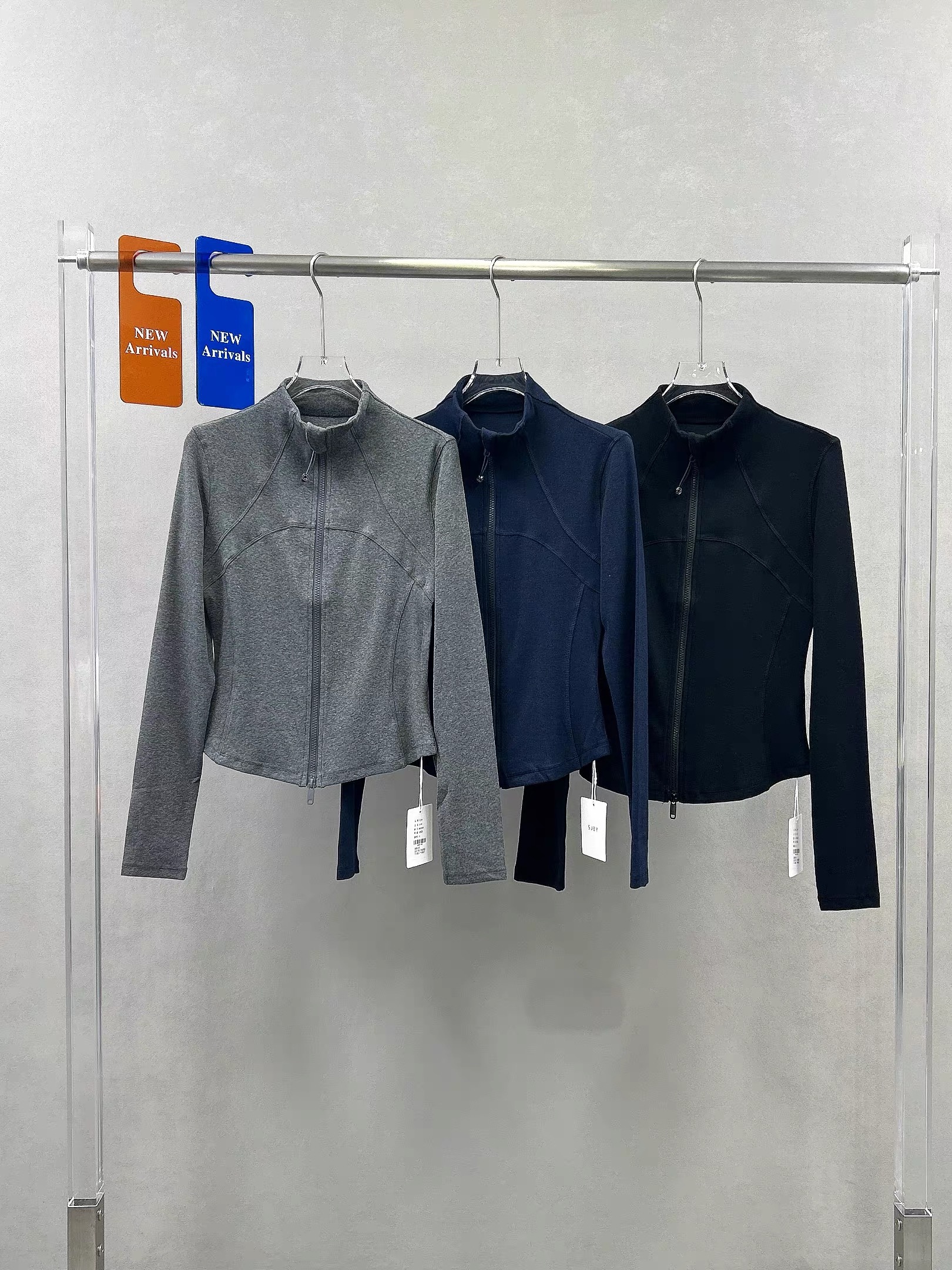 【小巧定制】XQ2683秋冬新款休闲显瘦百搭LU系上衣外套大码女装