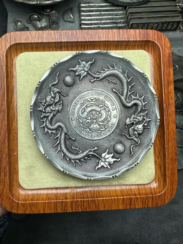 复古家居 双龙工艺品摆件