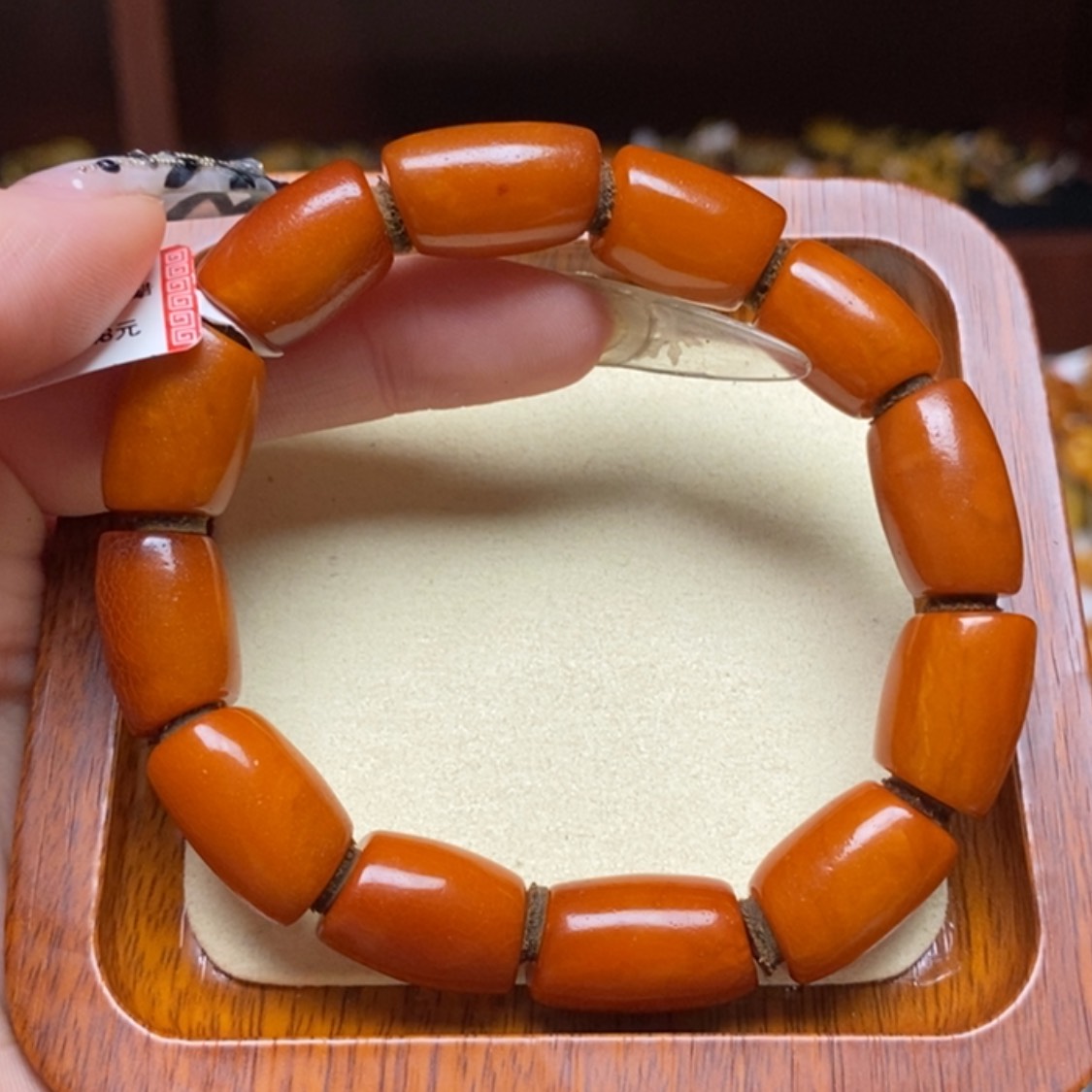 【闪购商品】蜜蜡手链未镶嵌手串