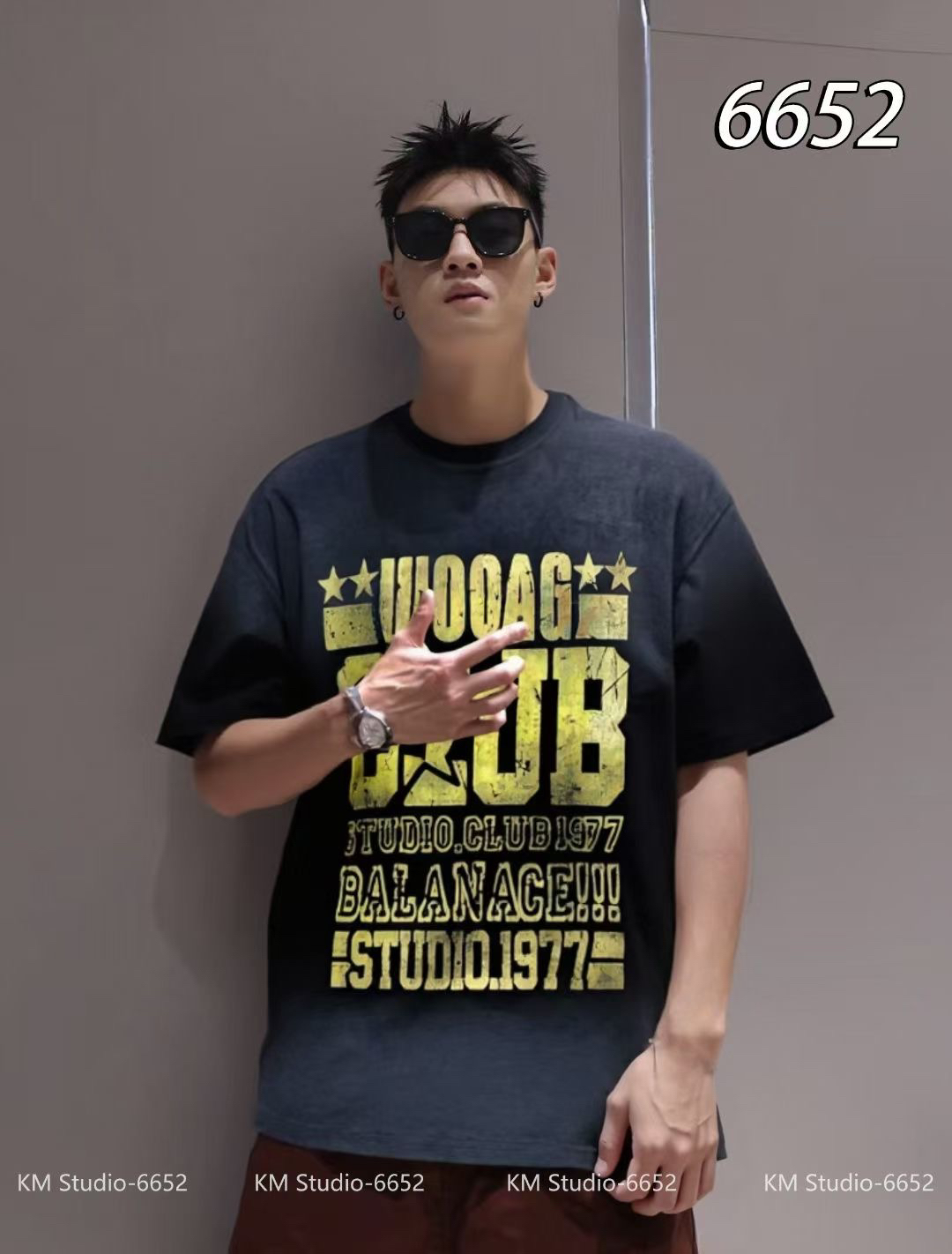 25新款夏季时尚圆领男款