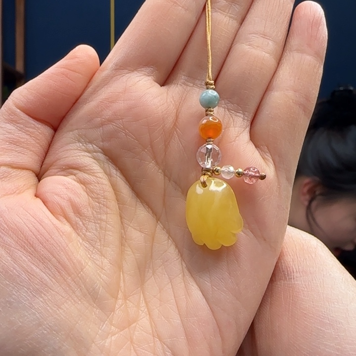 蜜蜡吊坠(赠链)未镶嵌