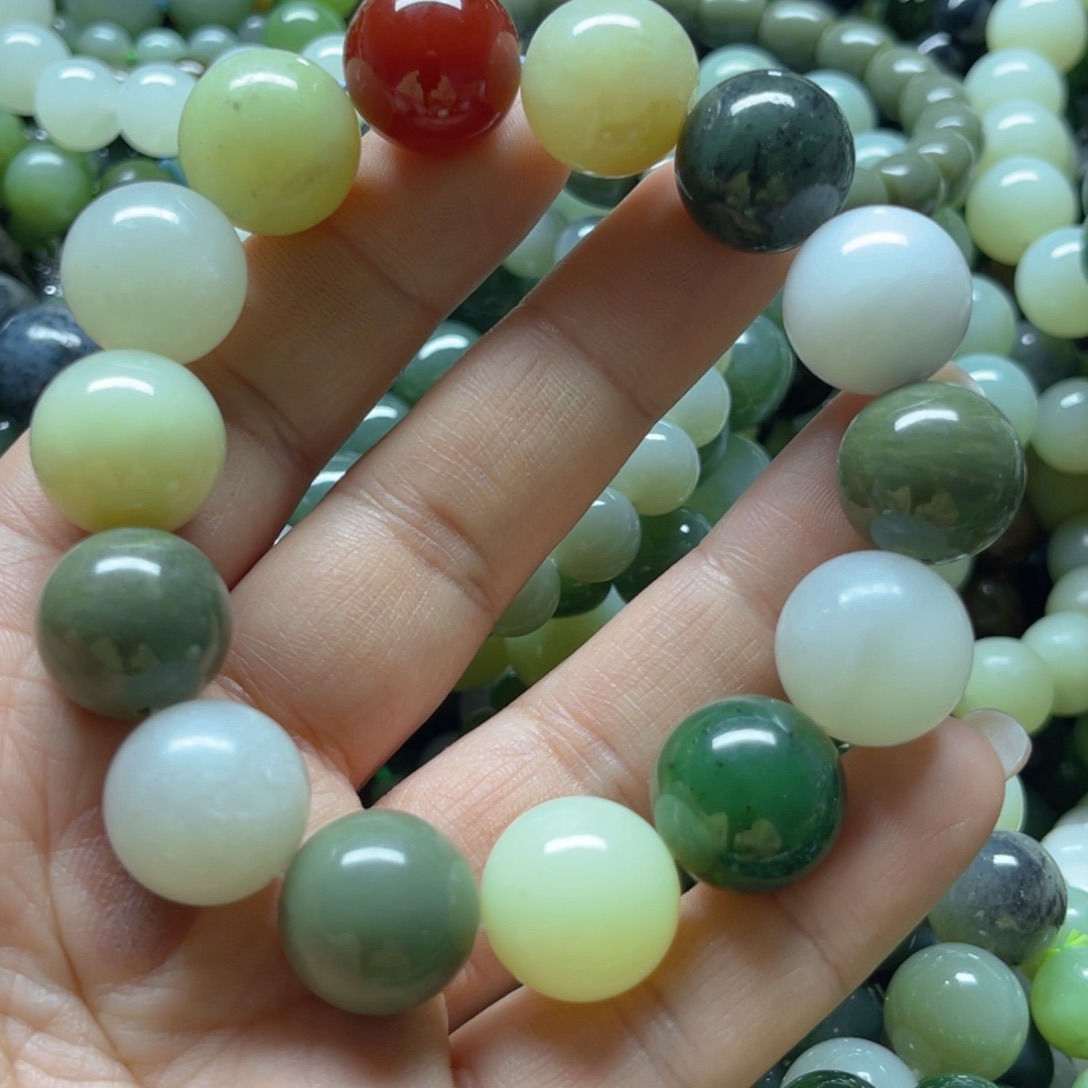 和田玉手链未镶嵌