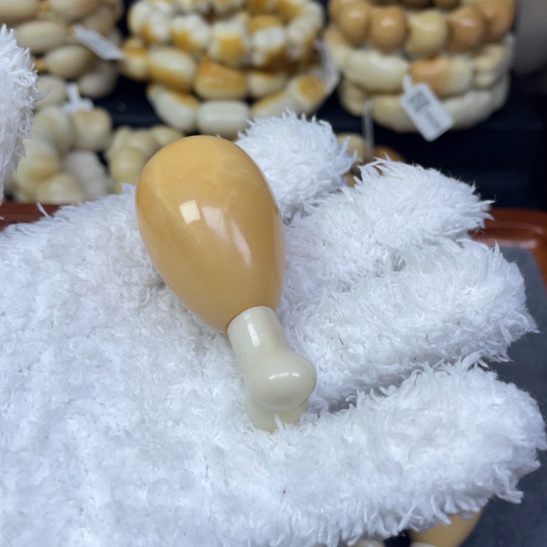 菩提根/象牙果手串11.4.39瑕鸡腿