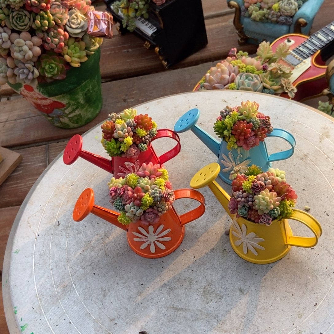 4个小水壶成品好看的