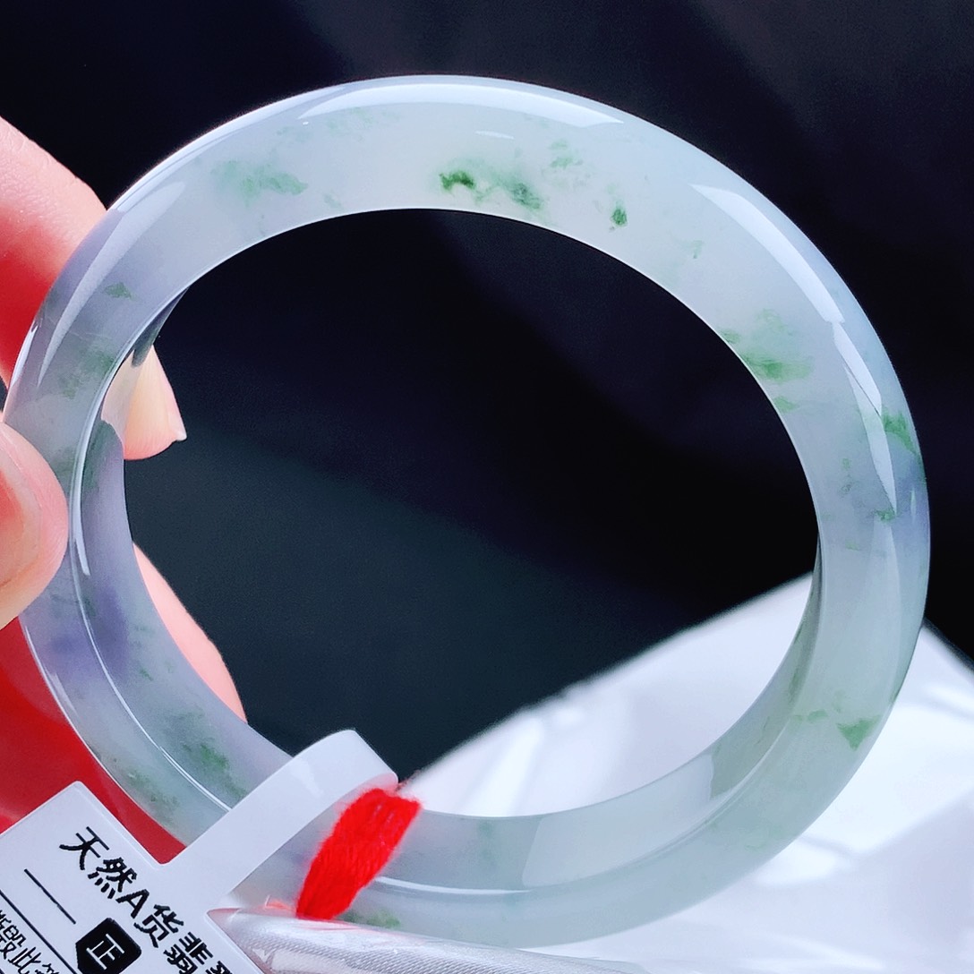 未镶嵌手镯翡翠57圈