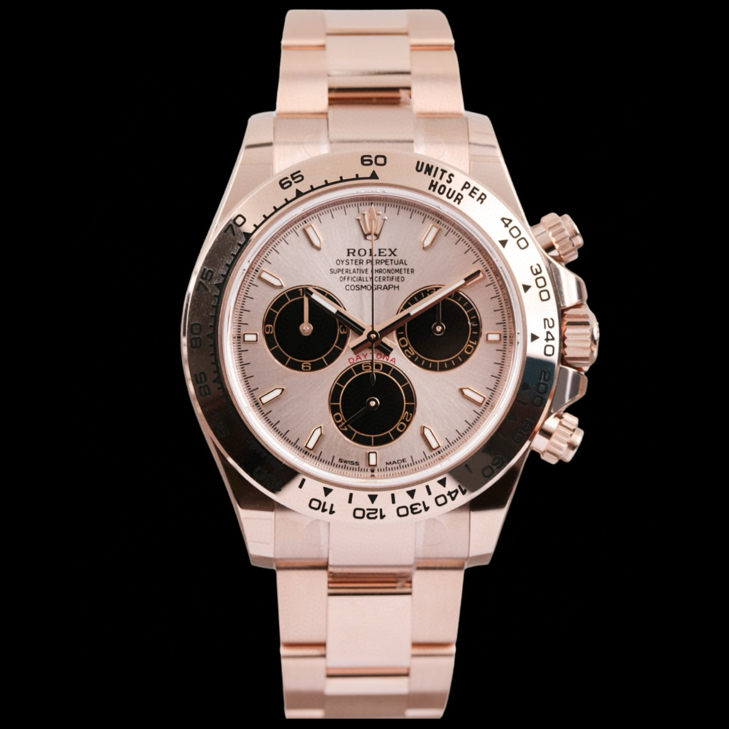 99新 Rolex/劳力士 S/玫瑰金贝嫂126505/25年未使用全套/40mm