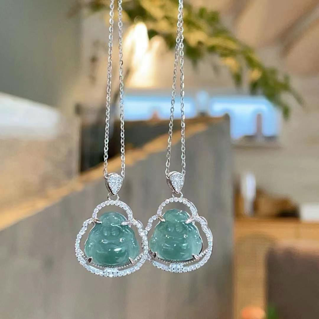 坠链均925银 《七牌银楼》纯银时尚佛公女款气质精美坠链