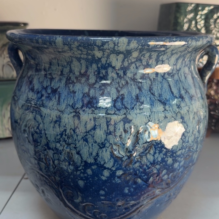 紫砂花盆口26高25，111111