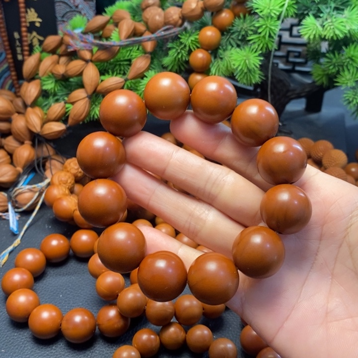 手串橄榄核2.0尺寸光珠