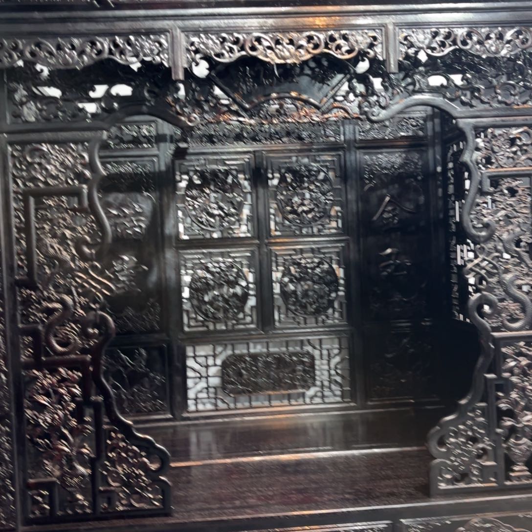 木（红木类）住宅家具架子床21500定金1000