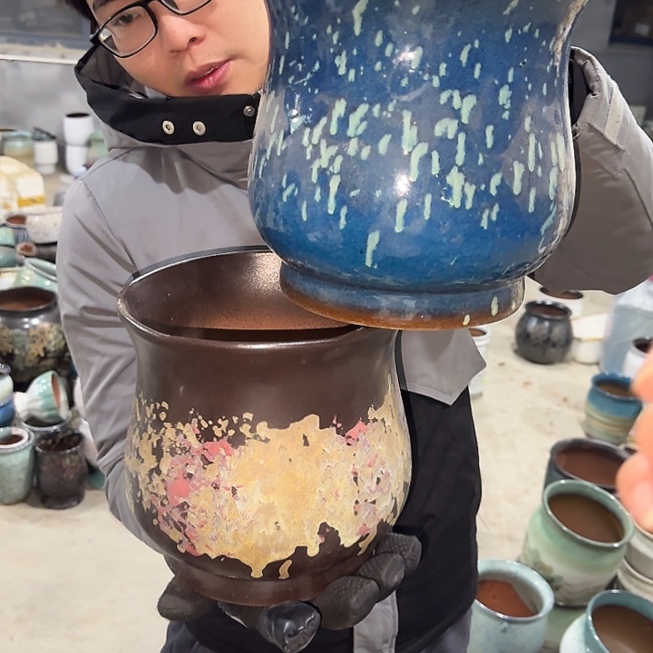 高度20口21卡卡花盆