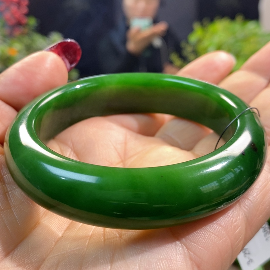 和田玉（碧玉）手镯未镶嵌