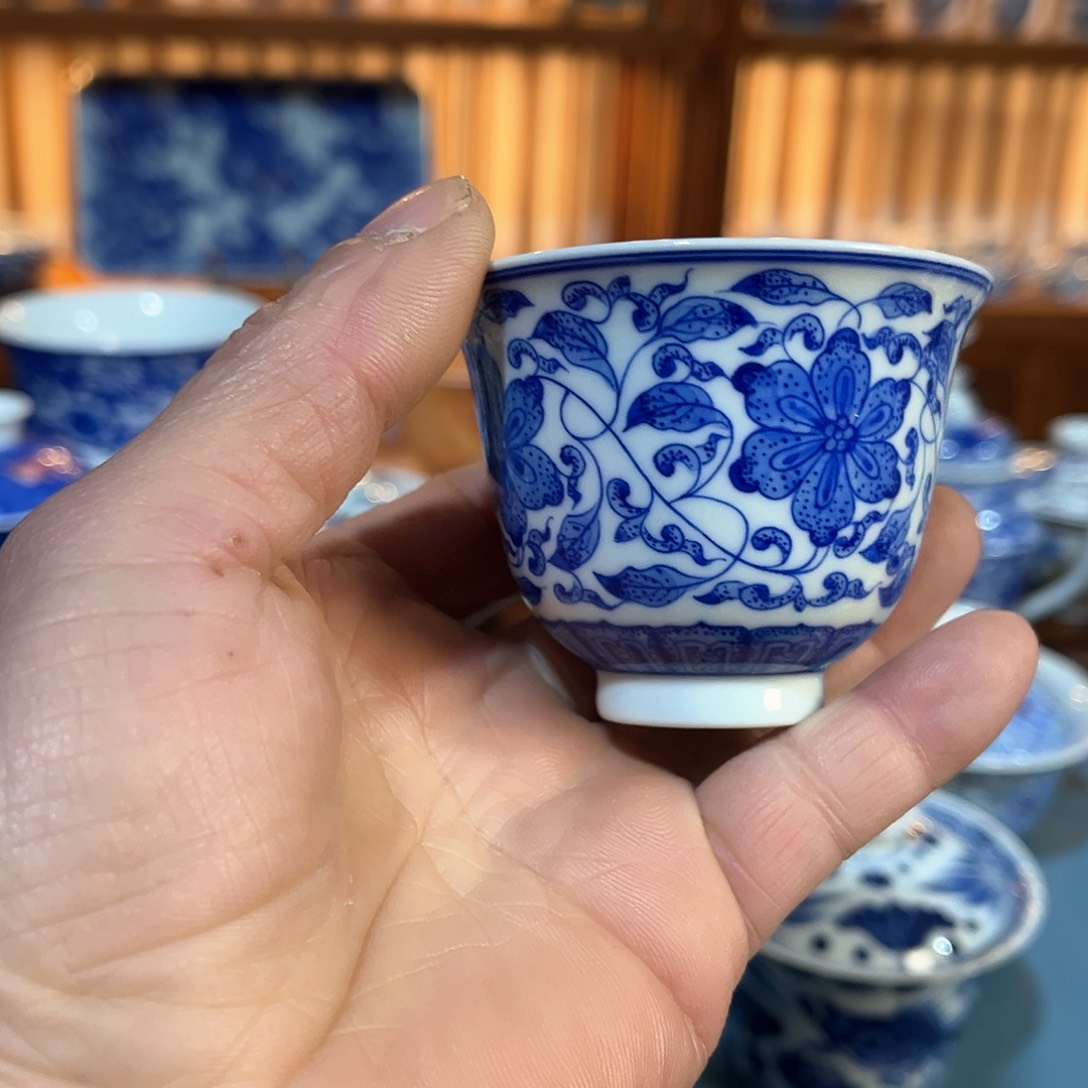 錡镇堂手工手绘绘杯