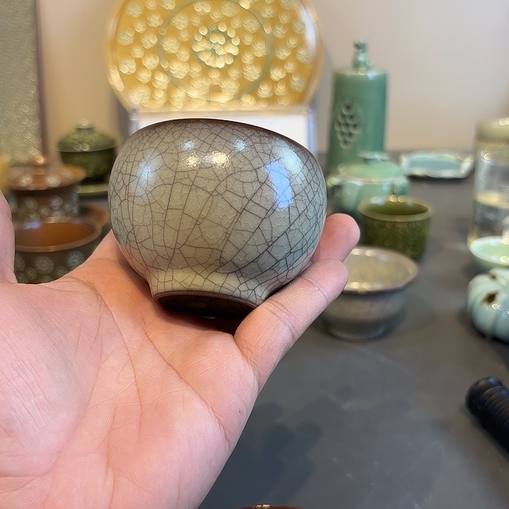 瓷片龙泉青瓷福利青瓷