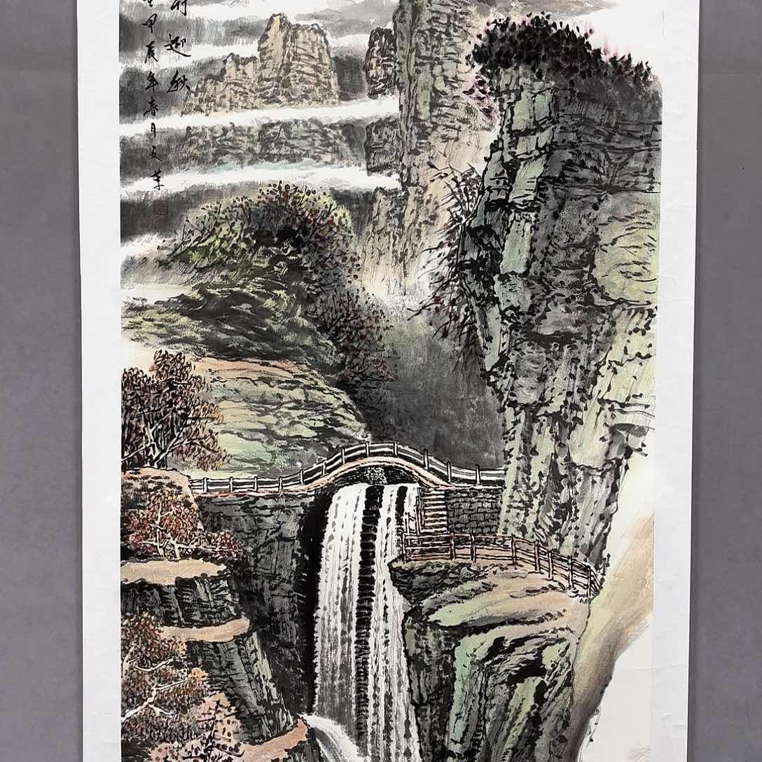 国画国画纯手绘作品请放心去藏