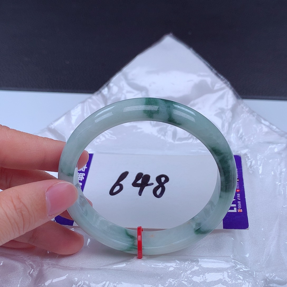 翡翠手镯未镶嵌手镯100464