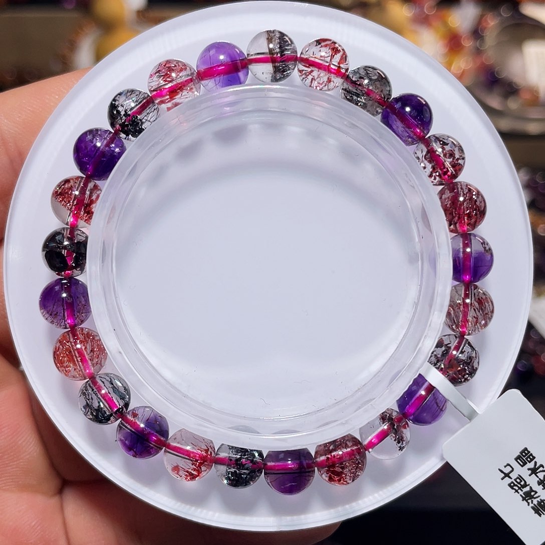 水晶手链未镶嵌手7.5