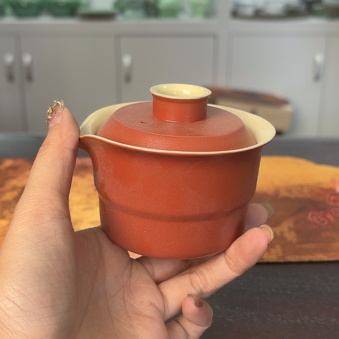 龙泉云间青瓷小米茶器