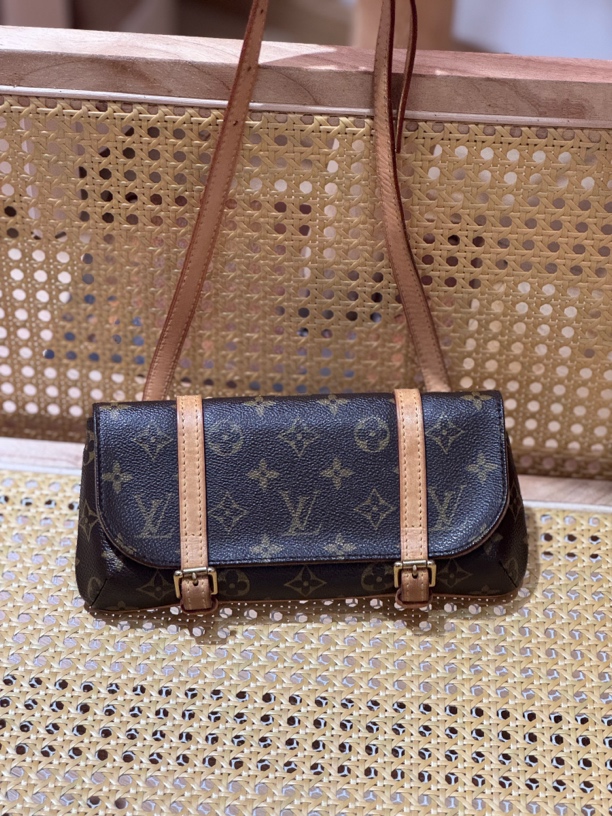 95新 LouisVuitton/路易威登 老花变形金刚小号 经典百搭
