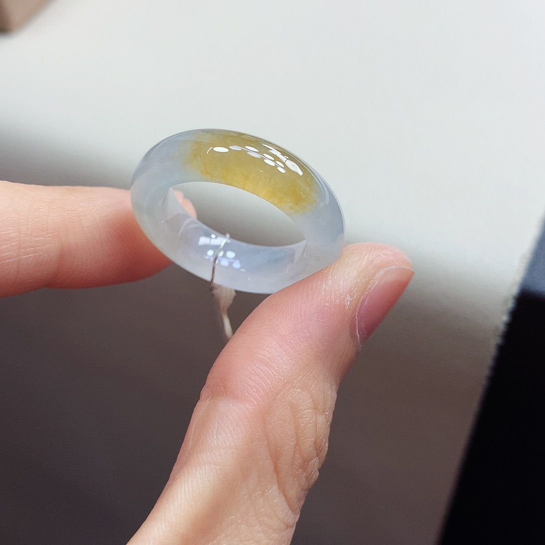 翡翠戒指未镶嵌17-18号