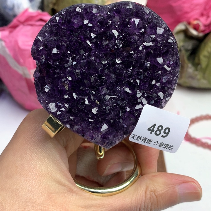 紫晶大型摆件（非配饰）未镶嵌