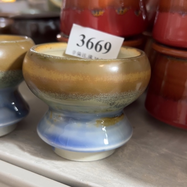 活动价30包邮景德镇手工花盆
