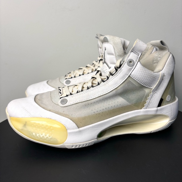 95新 AIR JORDAN 42码 aj34 白银 保真 中古篮球鞋