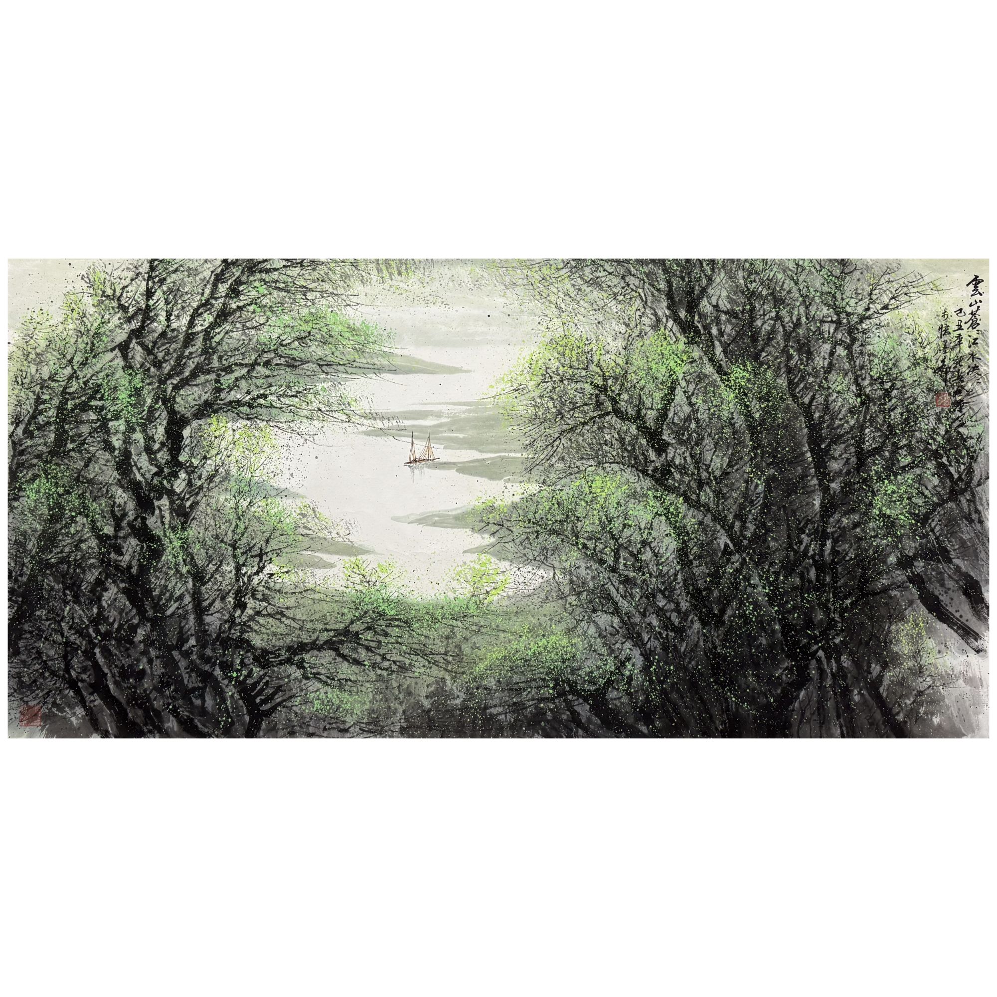 【山水】  69x137    CP-20430    画片