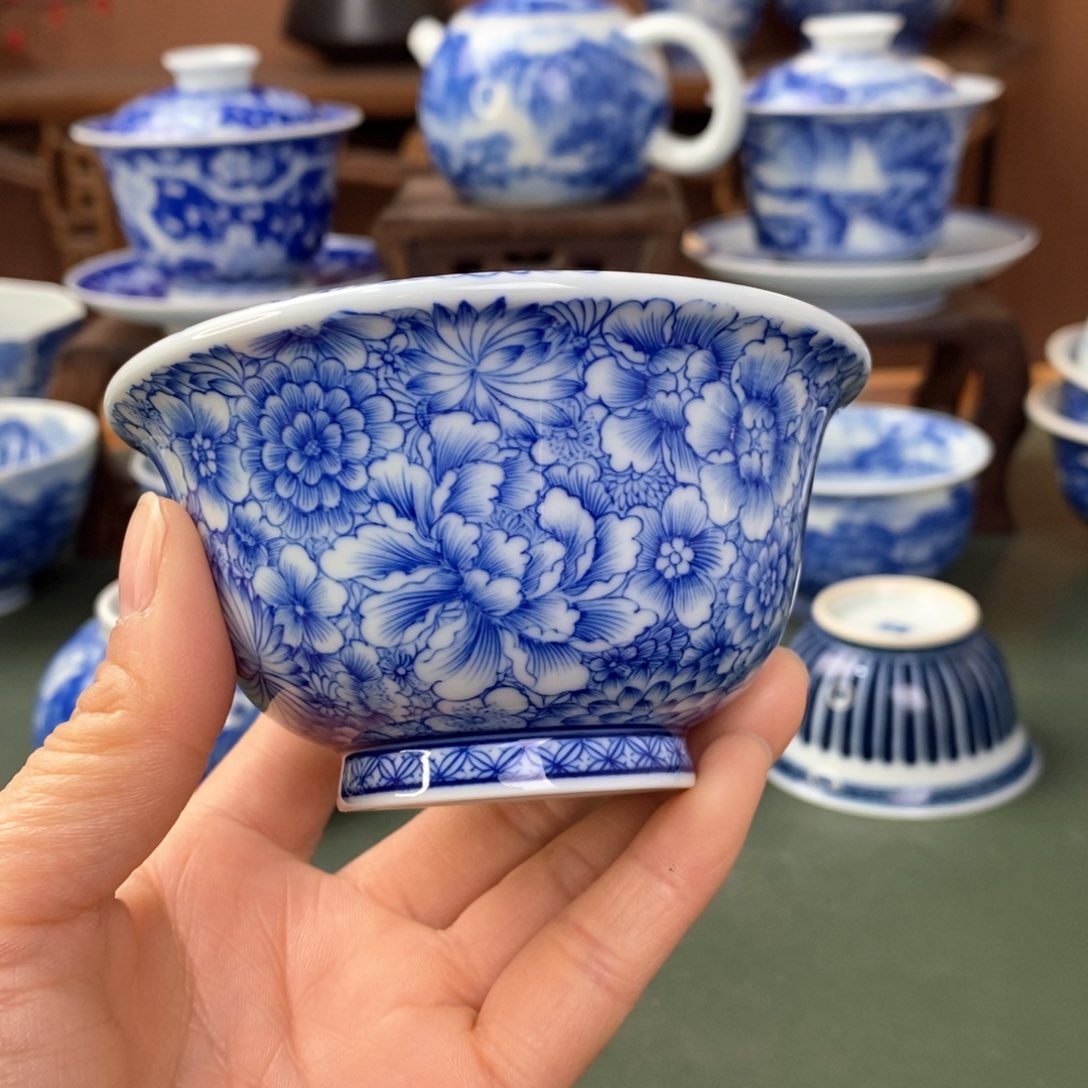 杯景德镇陶瓷手工手绘