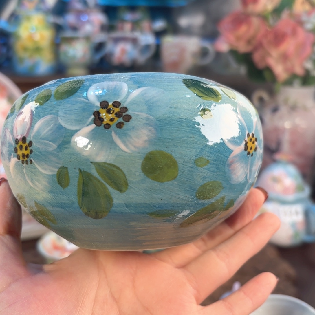 景德镇手绘高温釉下彩陶瓷茶具