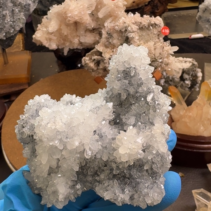 未镶嵌水晶珠宝半成品