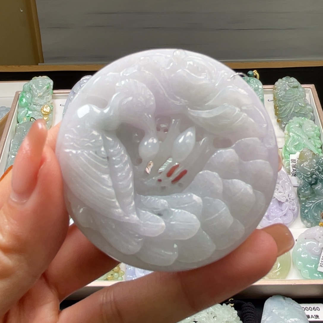 翡翠吊坠(不含链)未镶嵌