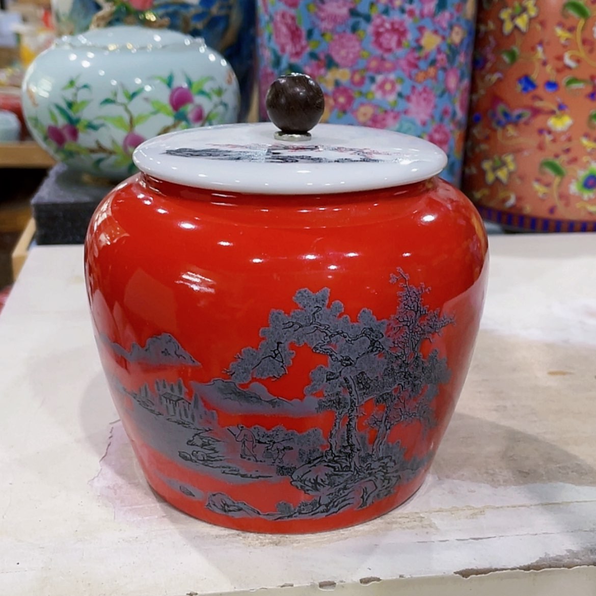 【闪购商品】罐陶瓷茶叶罐密封罐