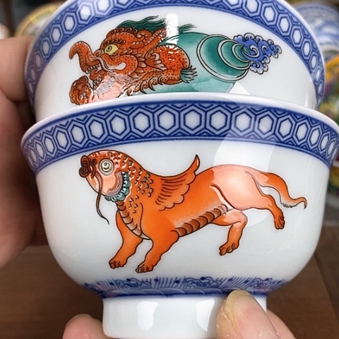 景德镇陶瓷藏式茶碗