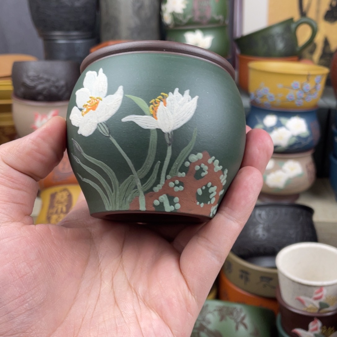 紫砂茶杯紫砂茶杯