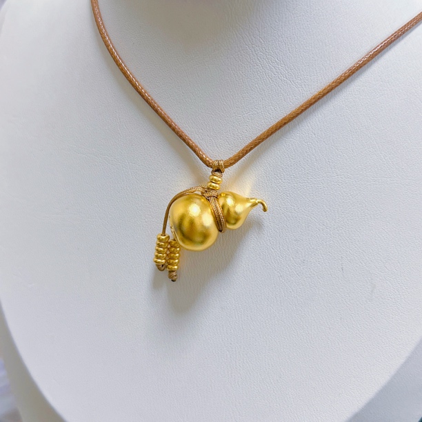 足金999水贝黄金财富金条基地质检发葫芦D