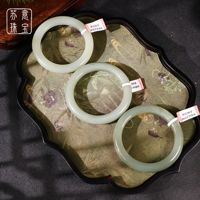 天然和田玉且末蓝拍一发一（多样性发货）F