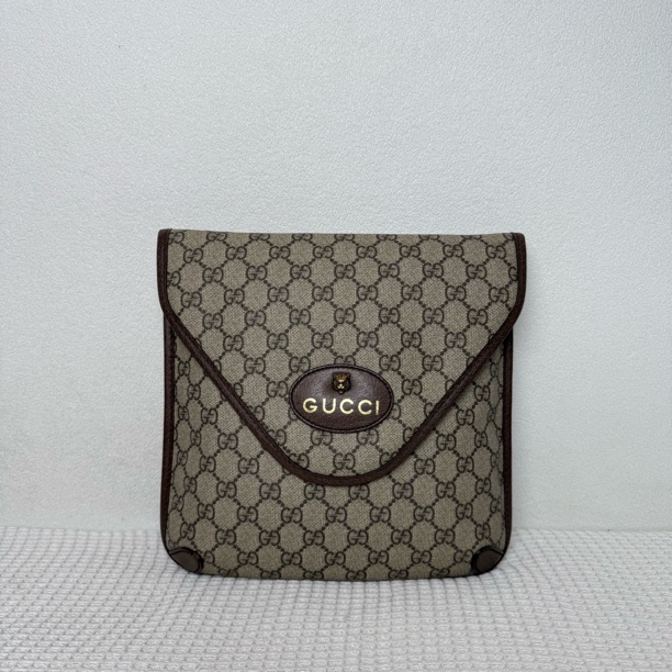 99新 GUCCI/古驰 98新/5993时尚休闲单面虎头单肩包