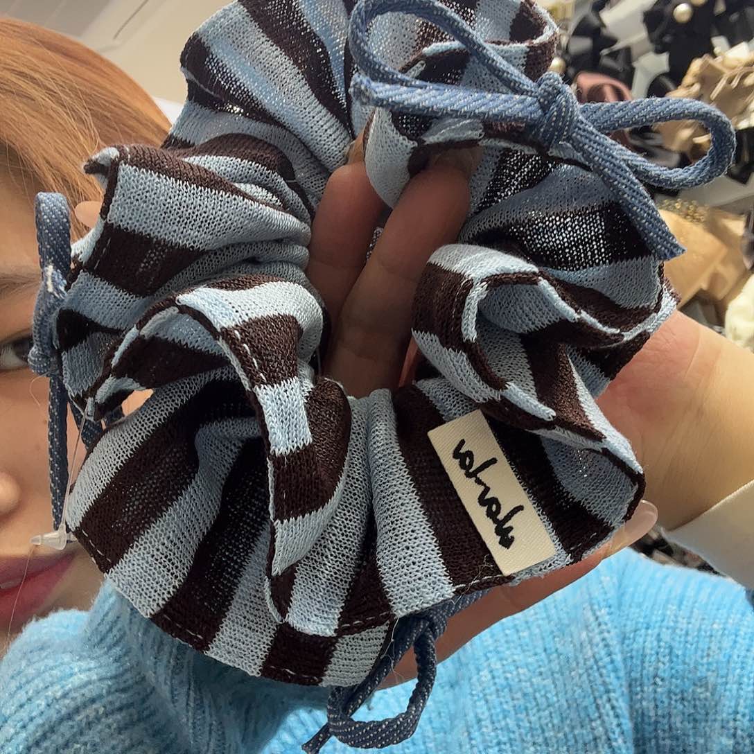 布艺非金属发圈发圈