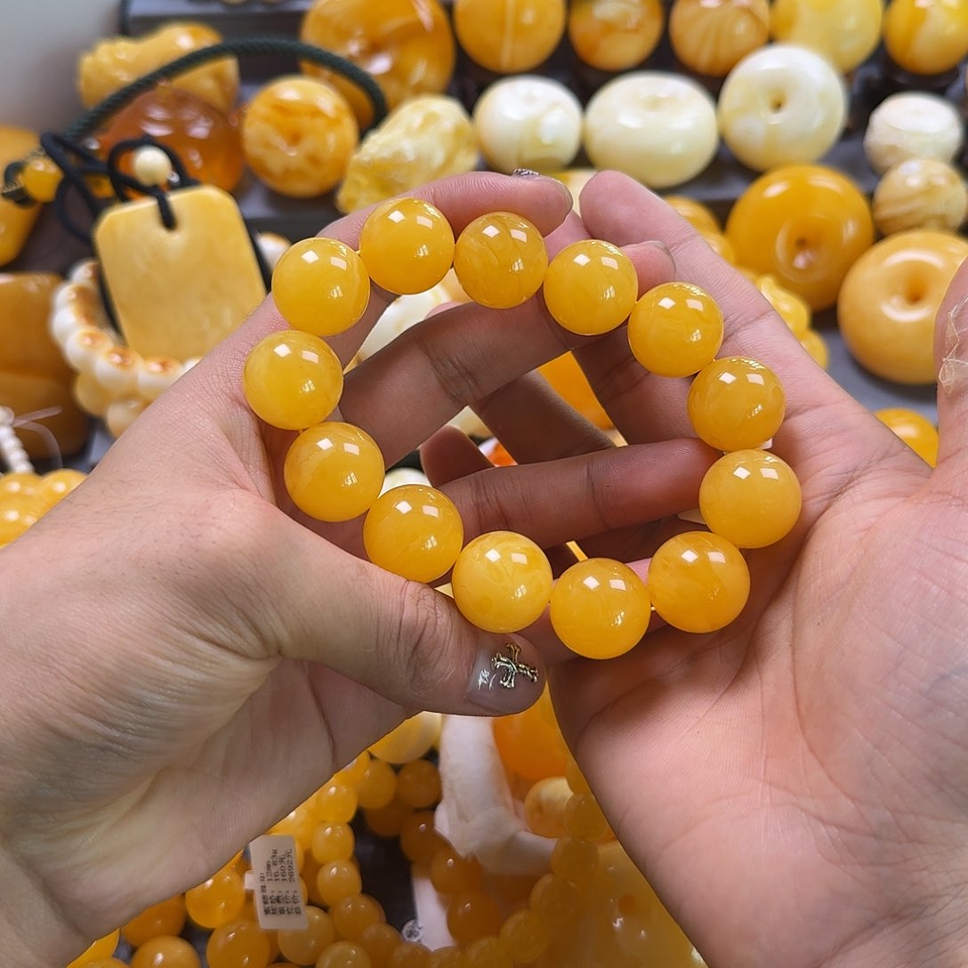 蜜蜡珠宝奇石未镶嵌18mm